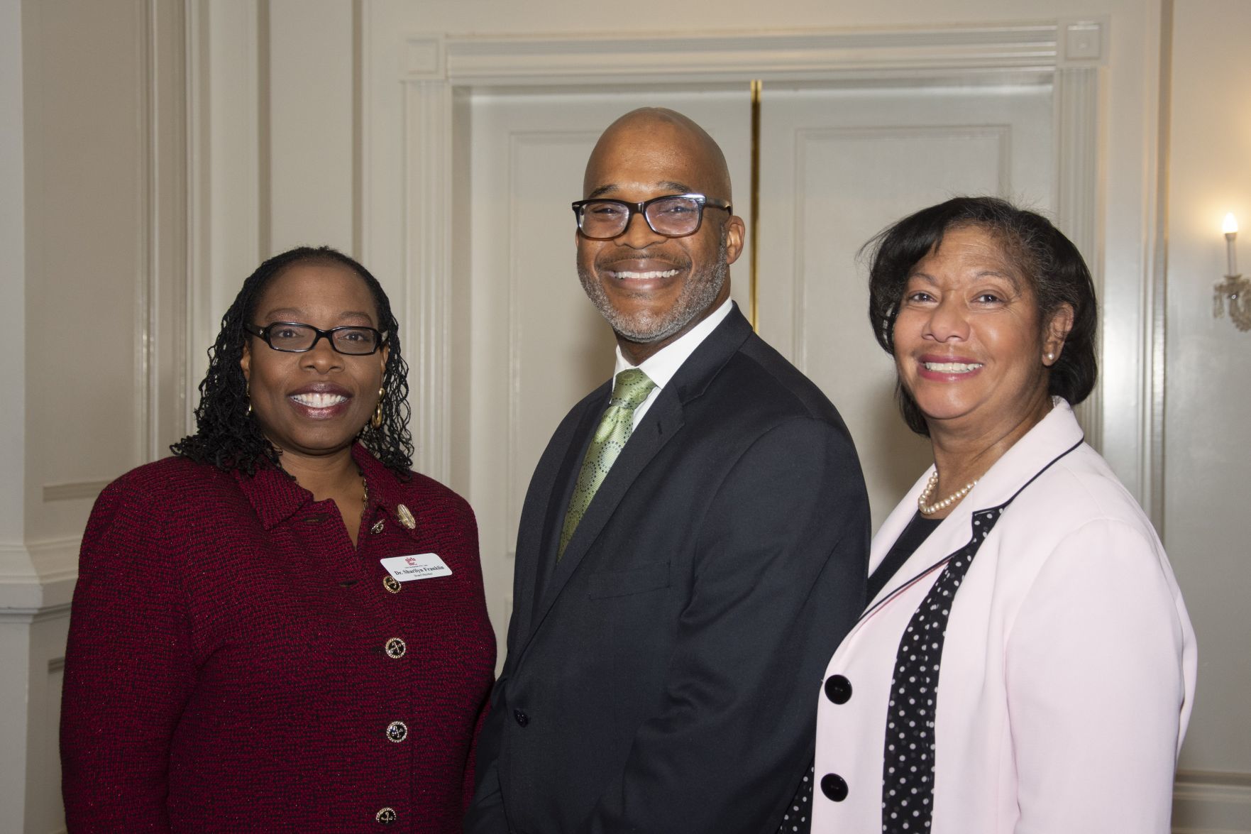 Dr. Sharilyn Franklin, Harlan Hodge, Sheri R. Robinson